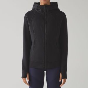 lululemon athletica Black Hooded Jacket